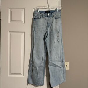 Indigo Rein Light Blue Flare Jeans